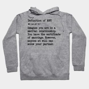 What is NFT ART? Define NFT for Beginners Dummies Hoodie